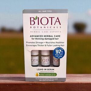 NEW Biota Botanicals Advanced Herbal Care Leave-In Serum‎ 12 pack